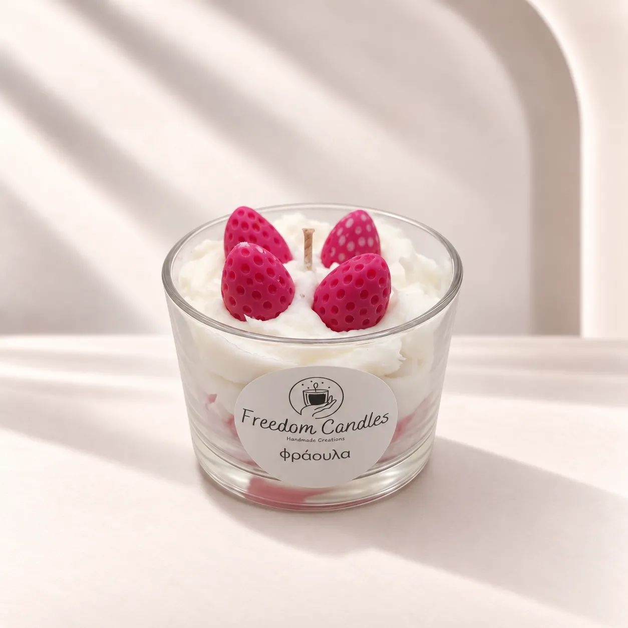 Strawberry Cream Candle